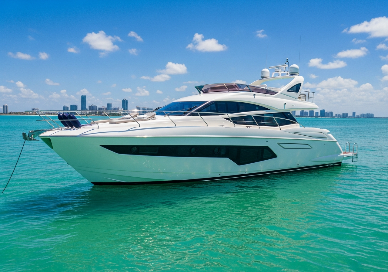 40ft Sea Ray Sundancer yacht rental Miami - sport cruiser for small groups